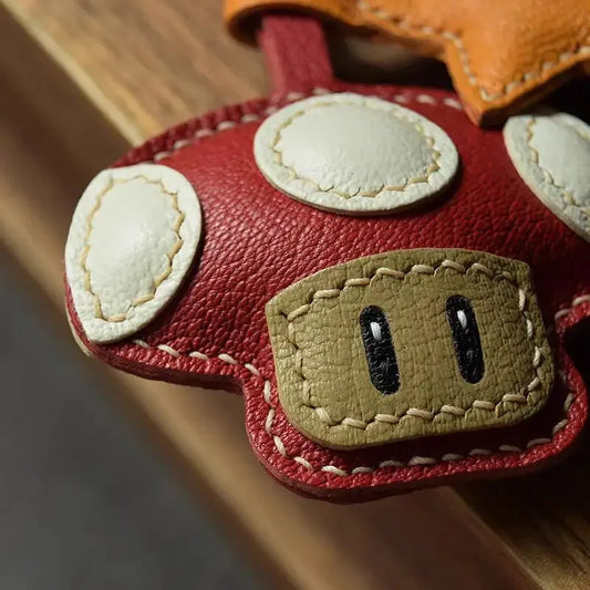 Bag Charm Cute Mushroom