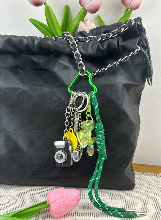 Green Mood Bag Charm