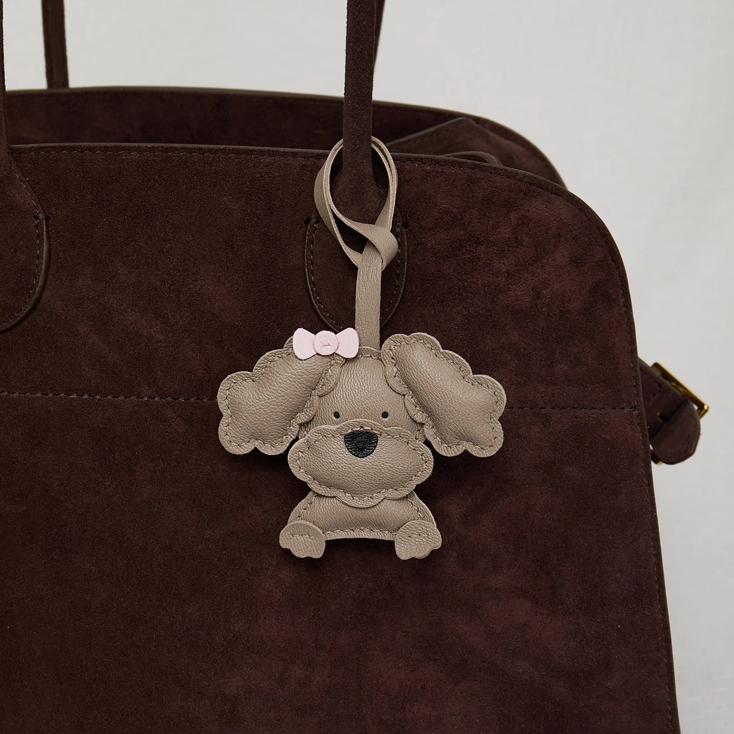 Bag Charm Chien Poodle