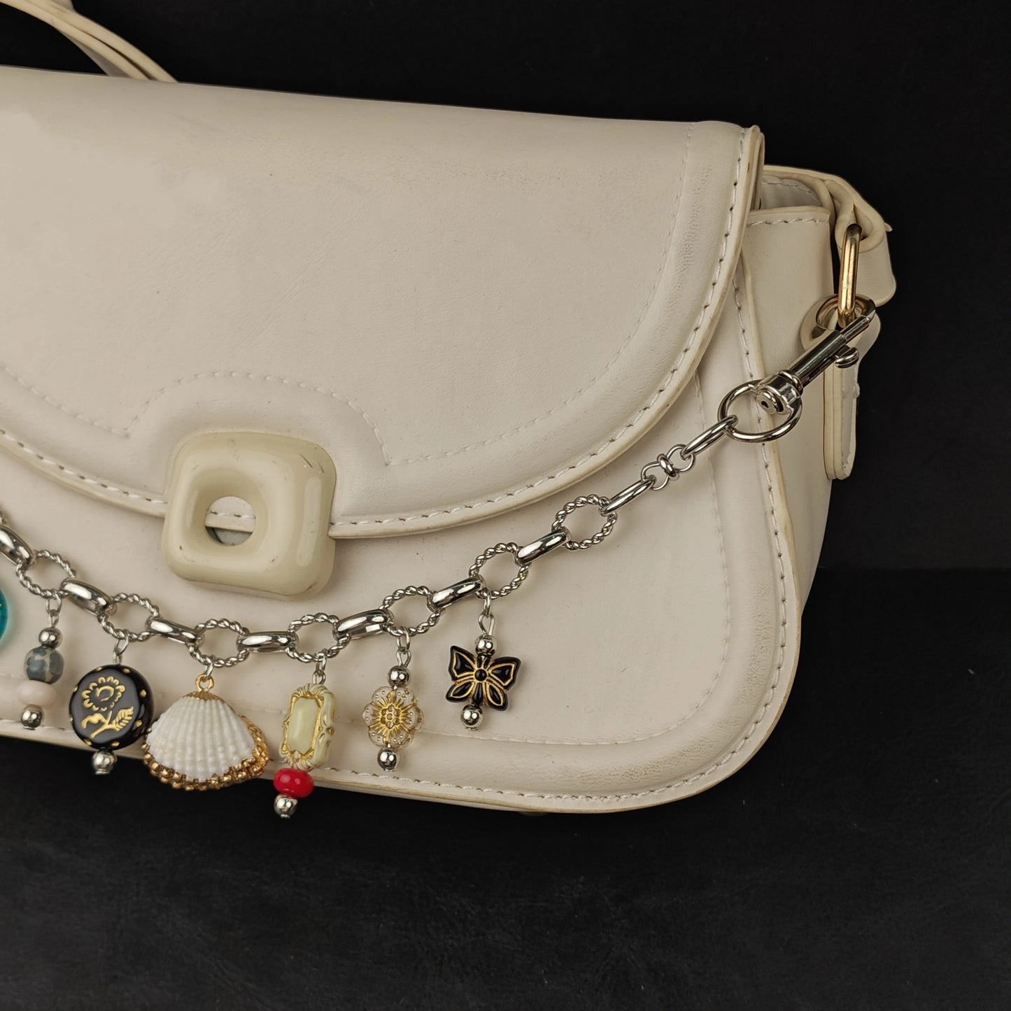 Bag chain coquillages