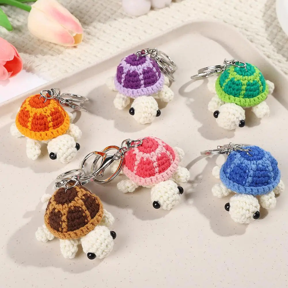 Porte Clé Tortue en Crochet