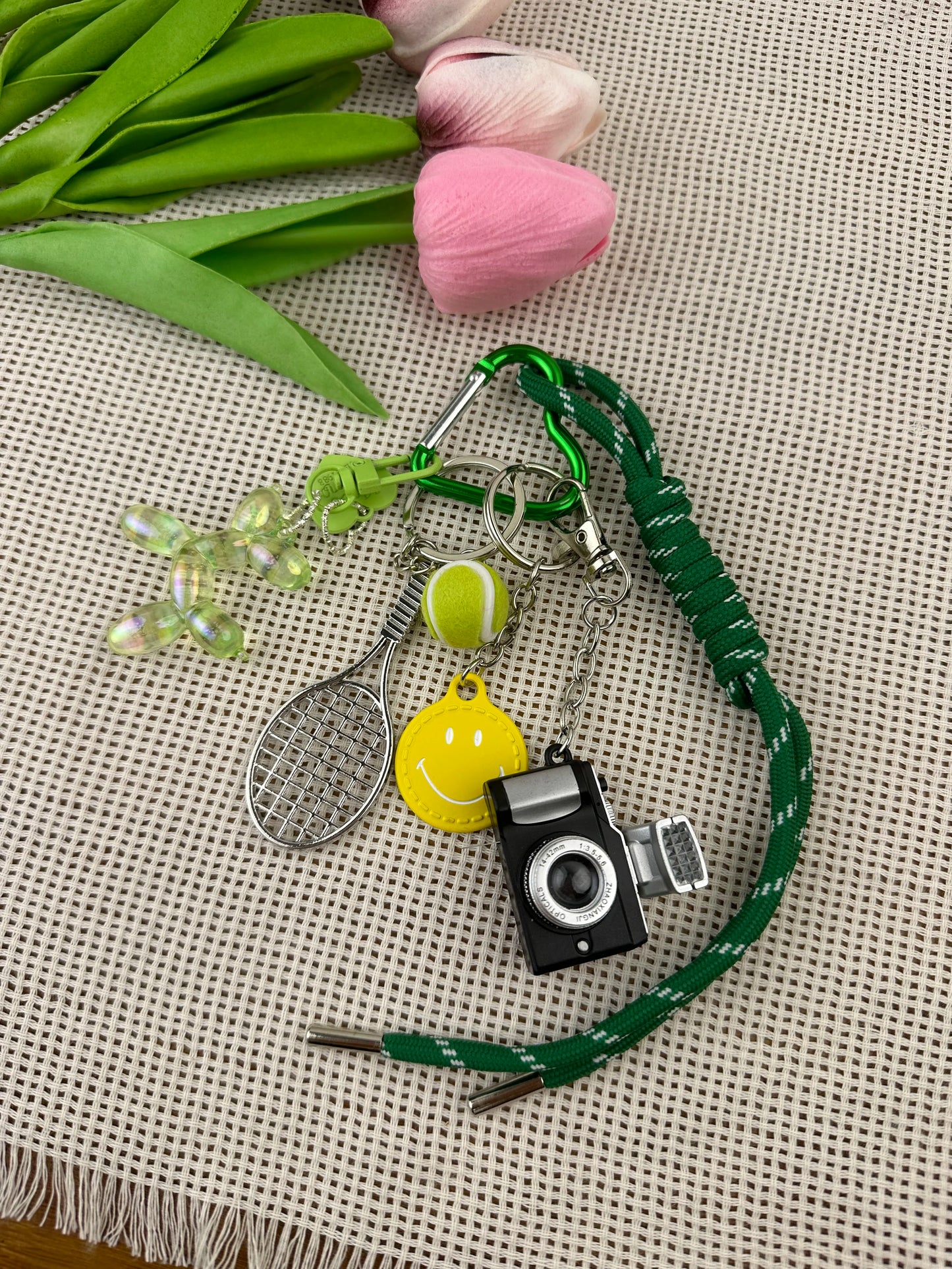 Green Mood Bag Charm