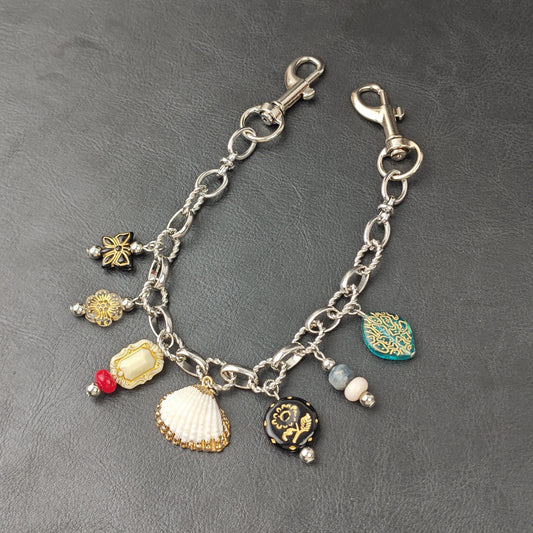 Bag chain coquillages