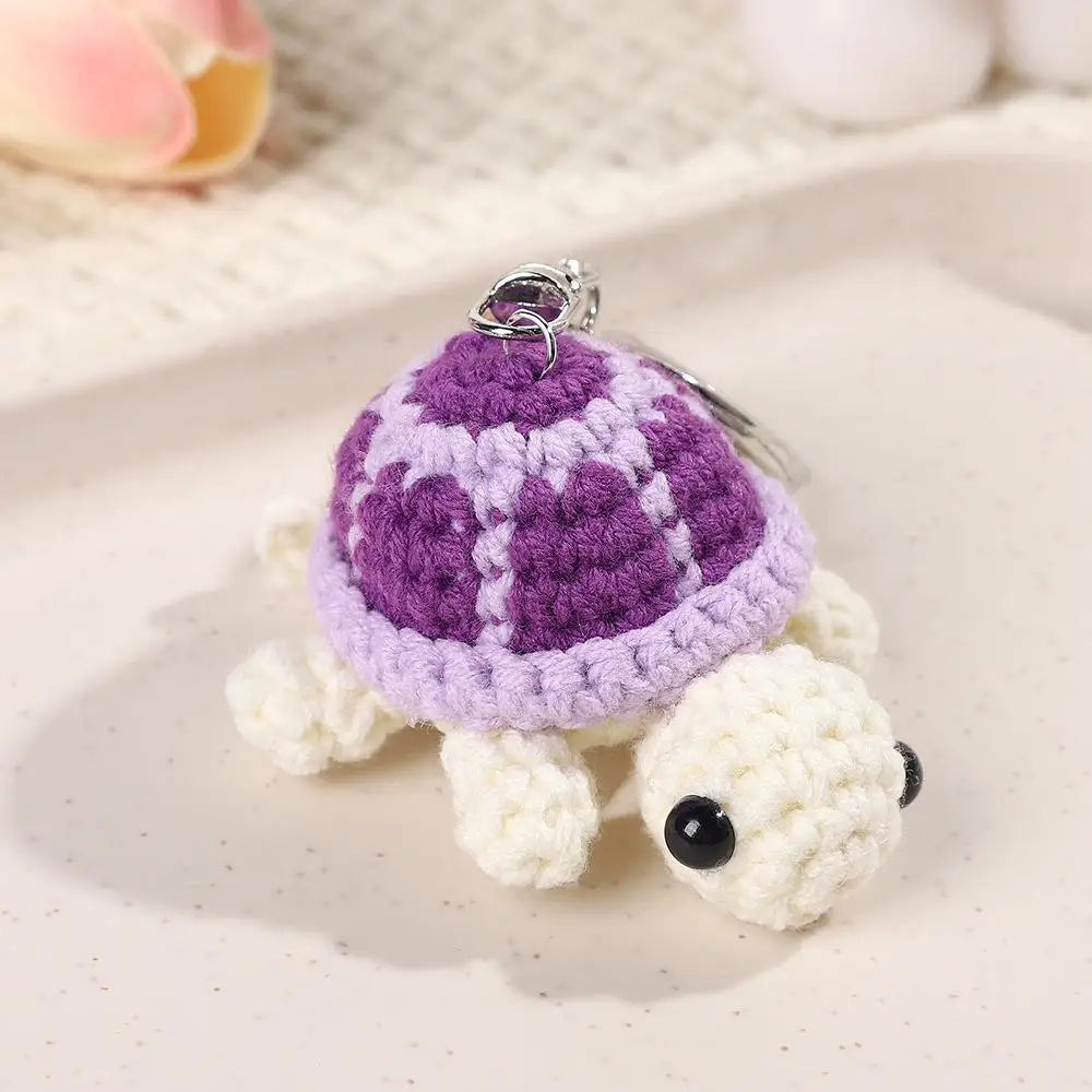 Porte Clé Tortue en Crochet