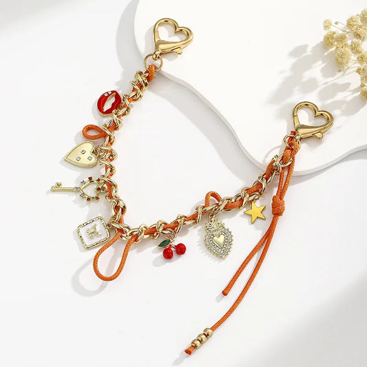 Sweet heart Bag Chain