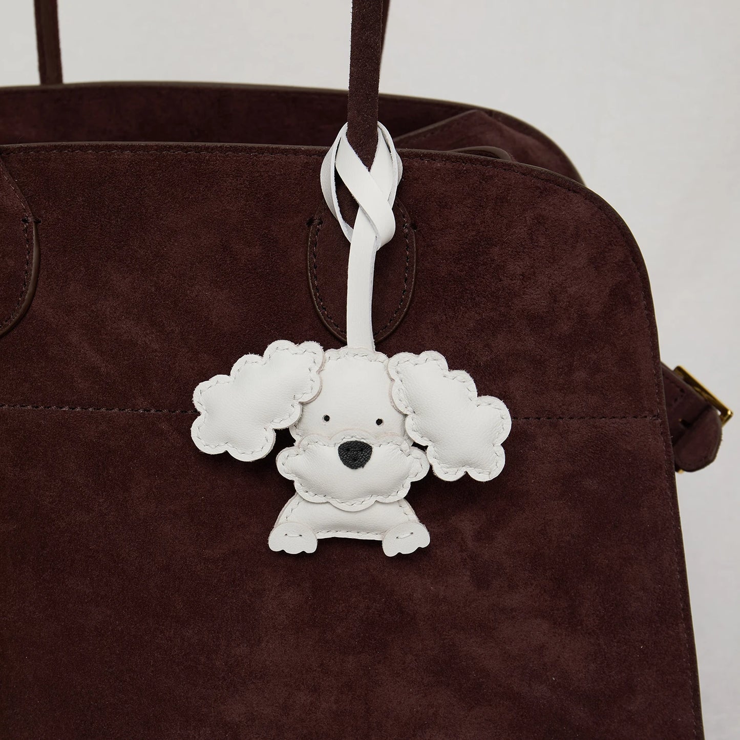 Bag Charm Chien Poodle