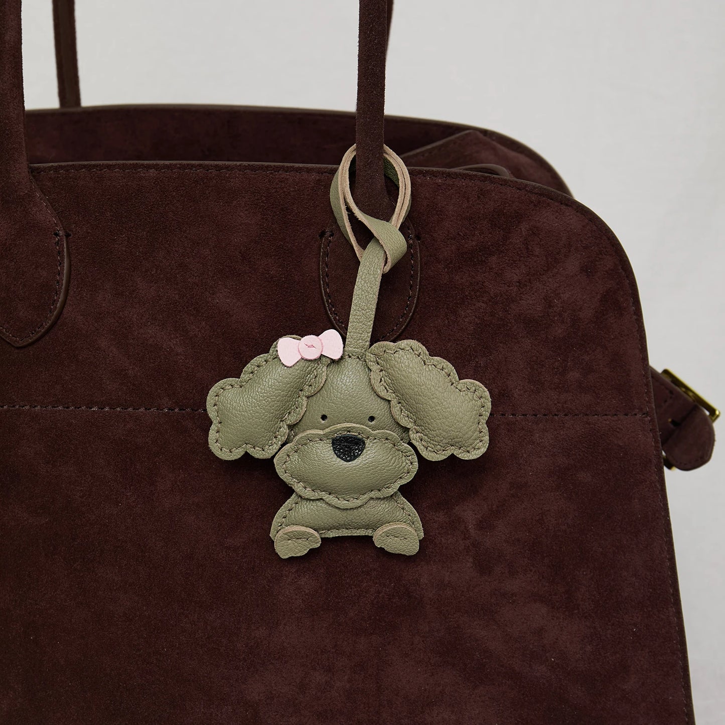 Bag Charm Chien Poodle