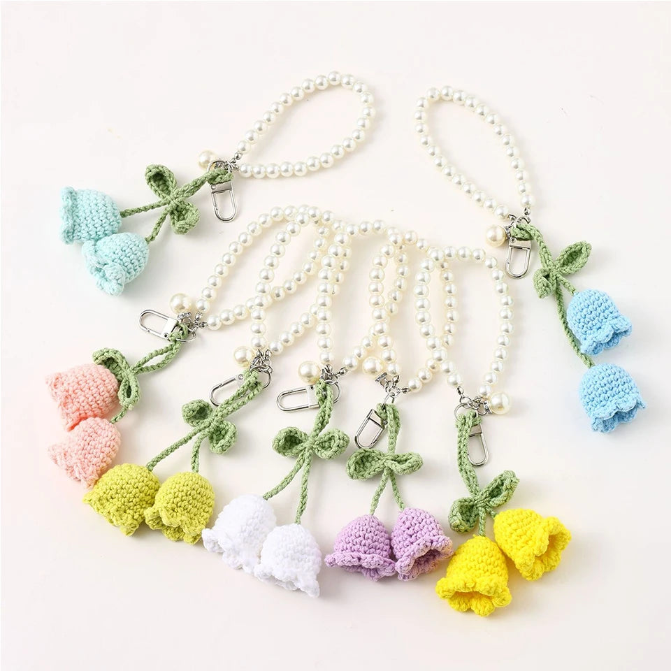 Bag Charm Fleur Clochettes